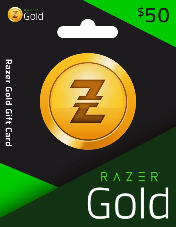50 (2) Razer Gold Gift Card $50
